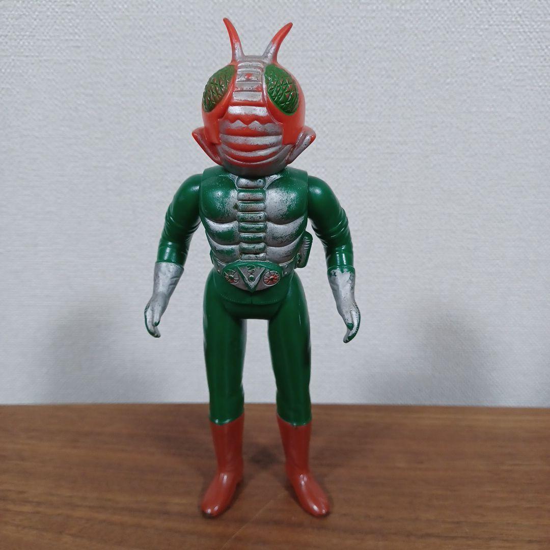 当時もの　ポピー製　仮面ライダーV3　超希少ソフビフィギュア