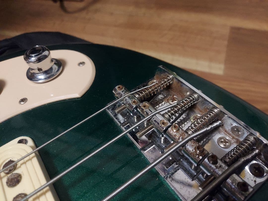 【レアカラー】YAMAHA SBV500 グリーン エレキベース ヤマハ　日本製