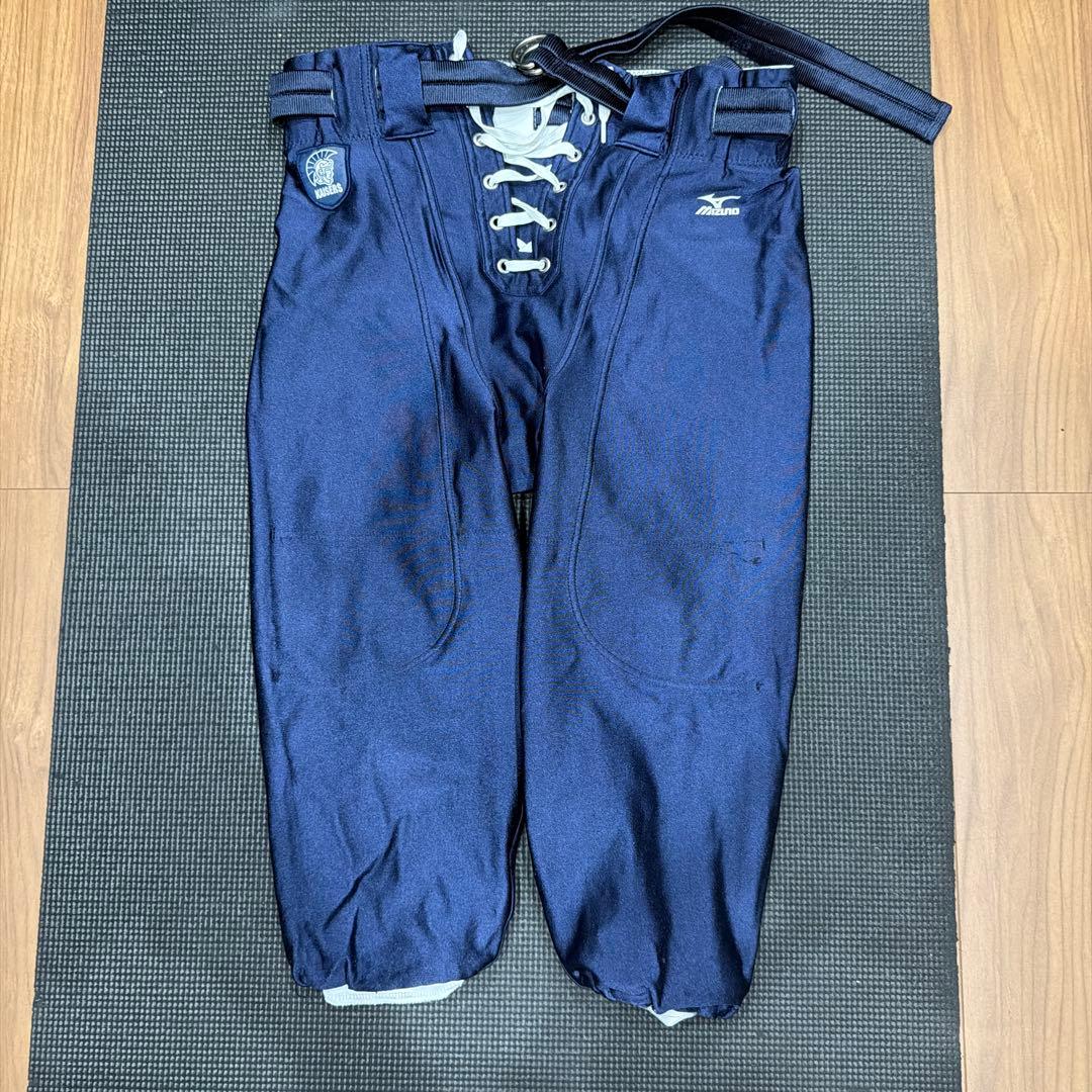 m*3様 Mizuno 関大　アメリカンフットボールパンツ ネイビー