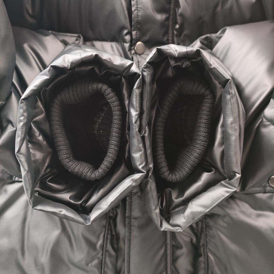 美品　名古屋グランパスエイト　ベンチコート　Jリーグオフィシャル　ダウン　黒　F