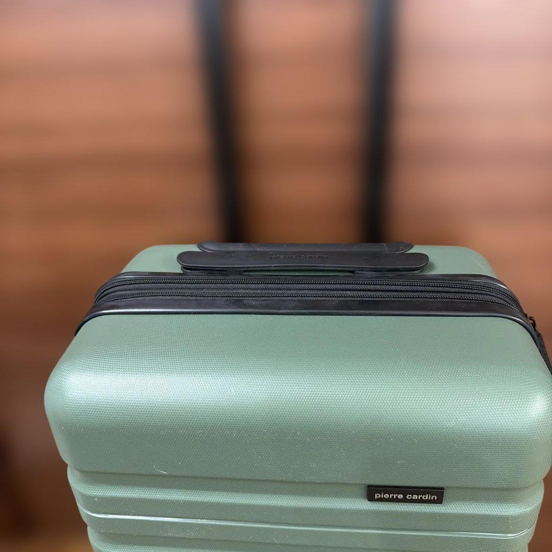 ⭐️美品pierre cardin グリーンキャリーカート今年モデル