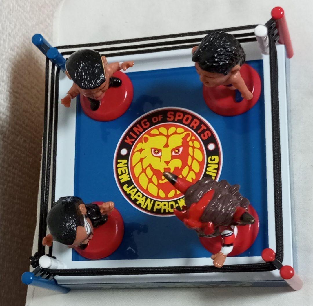 初期版 プロ格ヒーローズ 新日本プロレス ライガー 蝶野 リング フィギュア