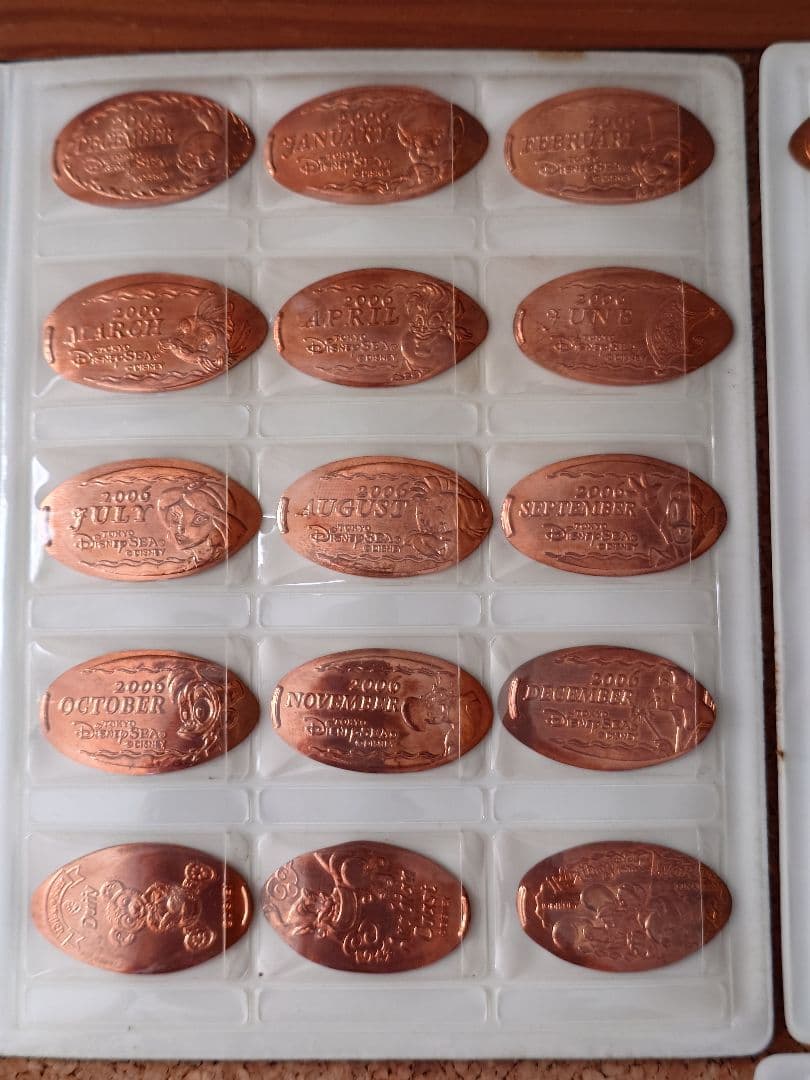 ディズニースーベニアメダル 217枚