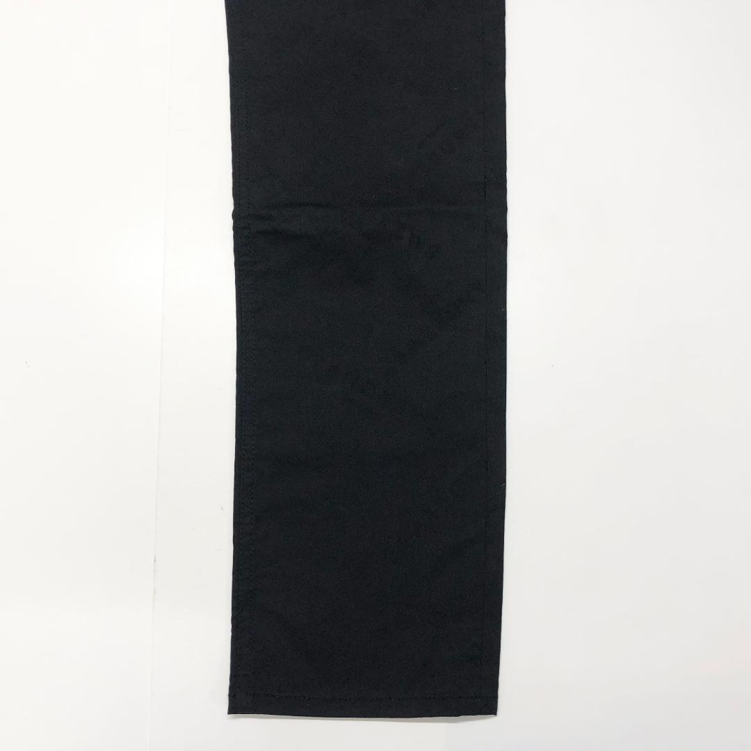 ○★新品未使用　St ANDREWS　クロッシングロゴジャガードパンツ　M　黒