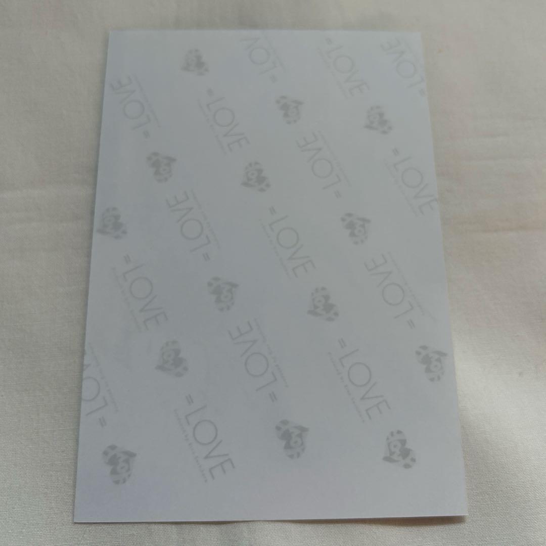 = LOVE 野口衣織 生写真 直筆あり