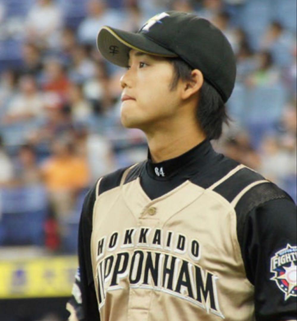 北海道日本ハムファイターズ　谷口雄也選手ユニフォーム　球団支給品　ミズノプロ