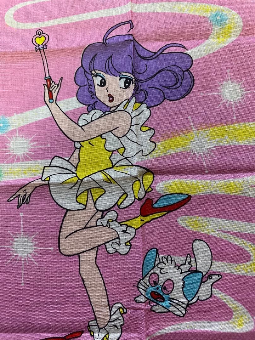 昭和レトロ　魔法の天使　クリィミーマミ　ハンカチ　鉛筆セット