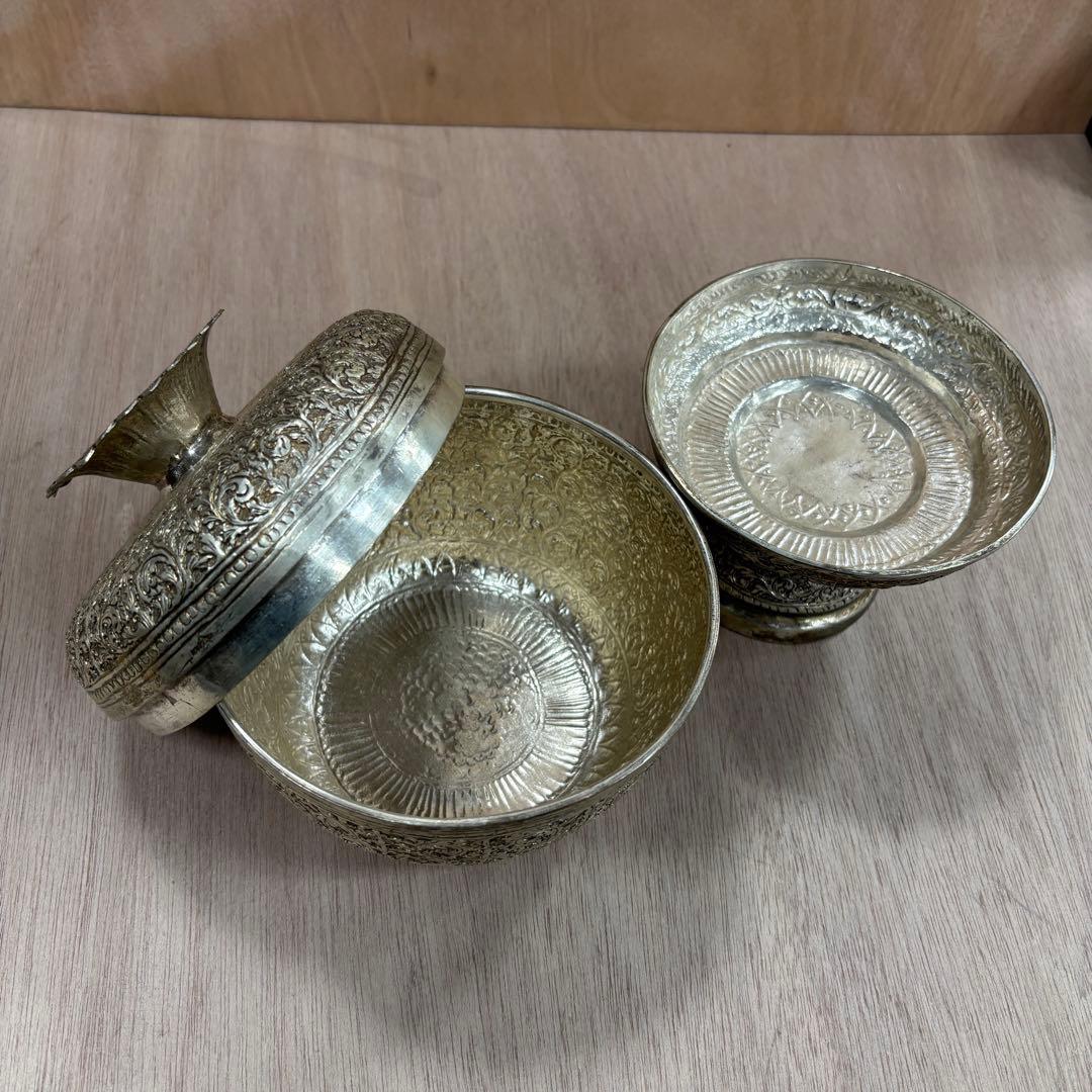 フランスアンティーク　銀のゴブレット