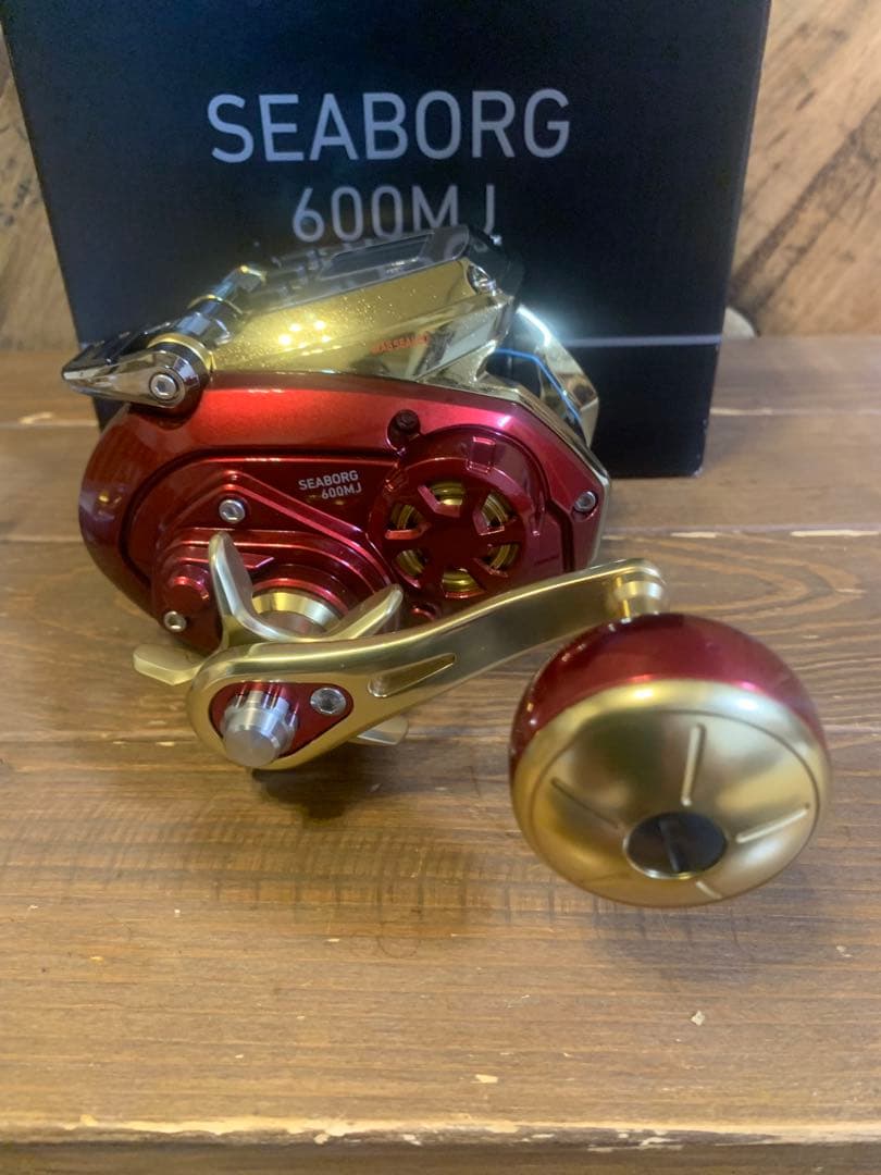極美品！使用1回！シーボーグ600ＭＪ 電動リール SEABORG DAIWA