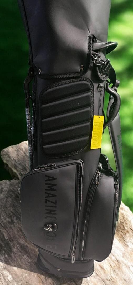 k送料無料/新品未使用　AMAZINGCORE 軽量スタンド式ゴルフバッグ