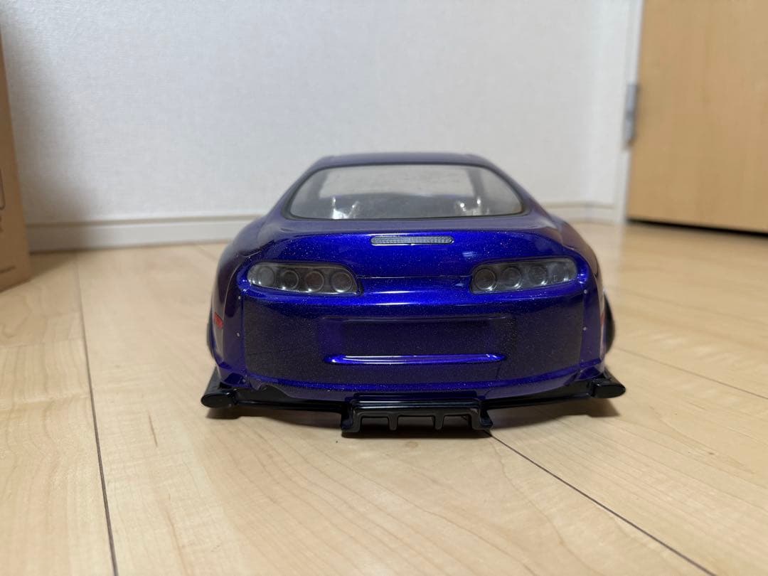 80スープラ　ラジコン　ボディ　ドリフト