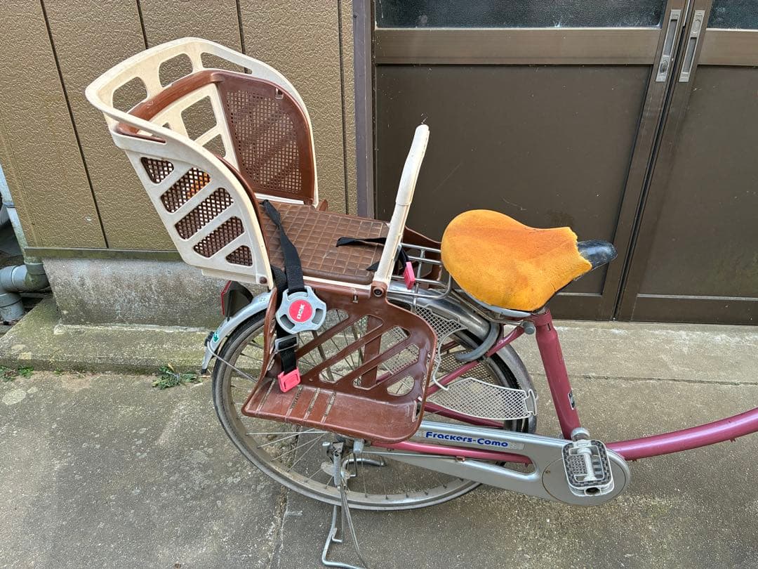 3人乗り自転車　子供乗せ自転車　修理必要なジャンク