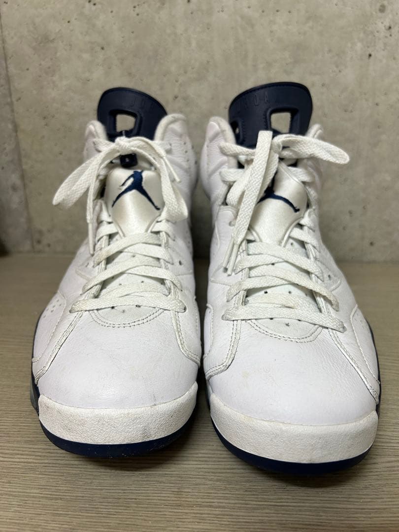 エアジョーダン 6 ホワイト/ネイビー