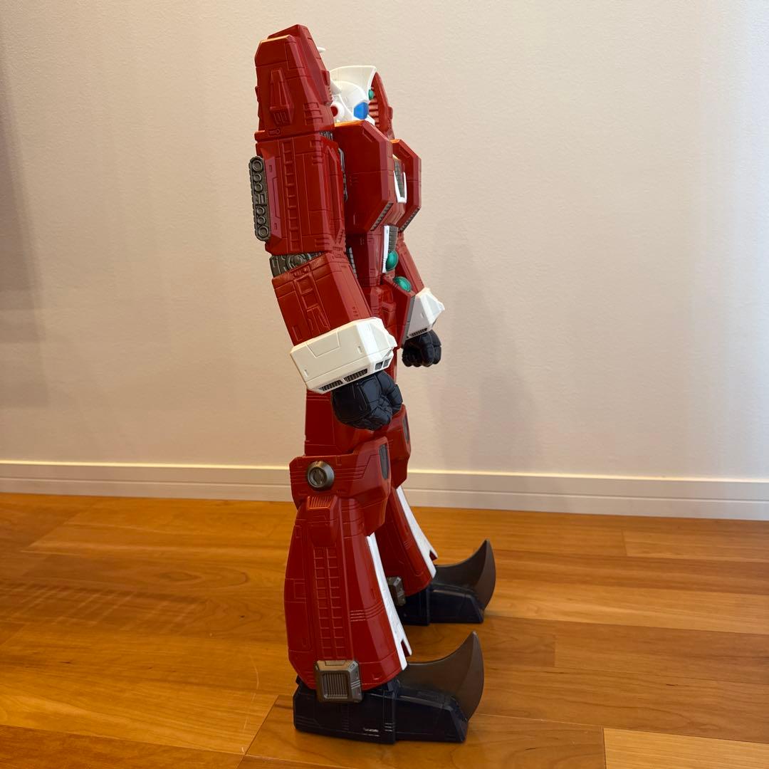 伝説巨神イデオン ジャンボソフビ フィギュア 本体美品 箱ダメージあり