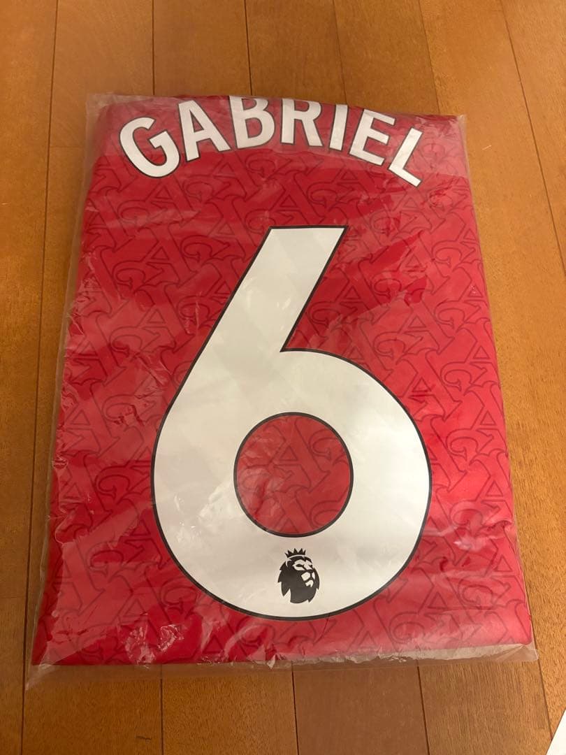25-26 アーセナル　ホームユニフォーム　背番号6番　Gabriel