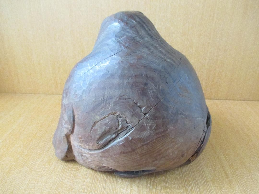 木彫　達磨像　時代物　禅　123