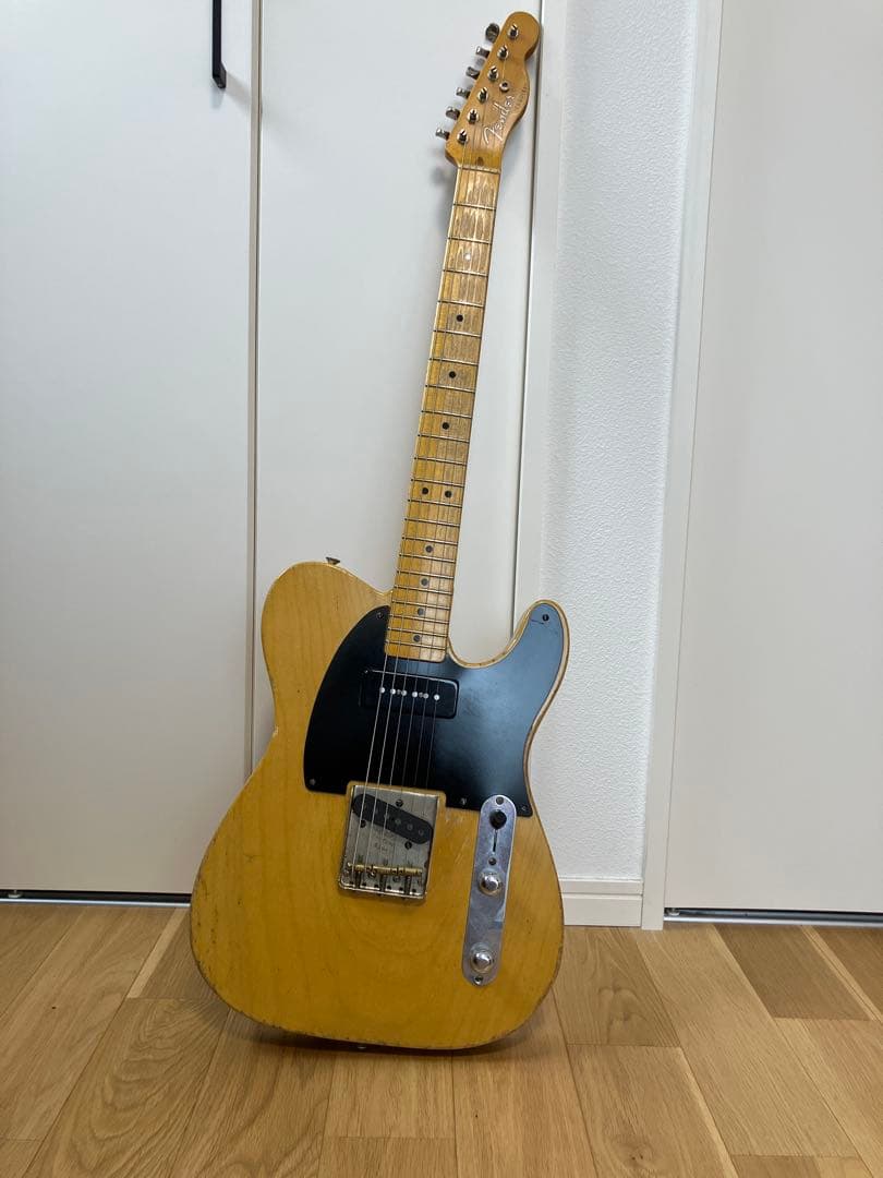 テレキャスタータイプ　ロンエリス　P90 ギター　ジュリアンラージ