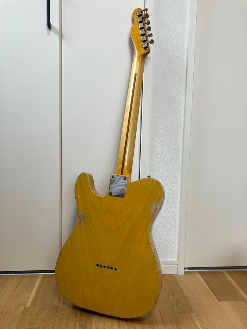 テレキャスタータイプ　ロンエリス　P90 ギター　ジュリアンラージ