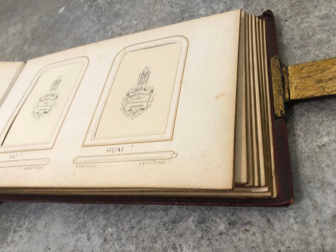 フランス　写真　アルバム　古写真　当時物　書