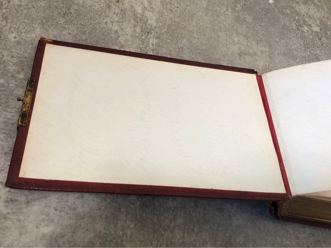 フランス　写真　アルバム　古写真　当時物　書