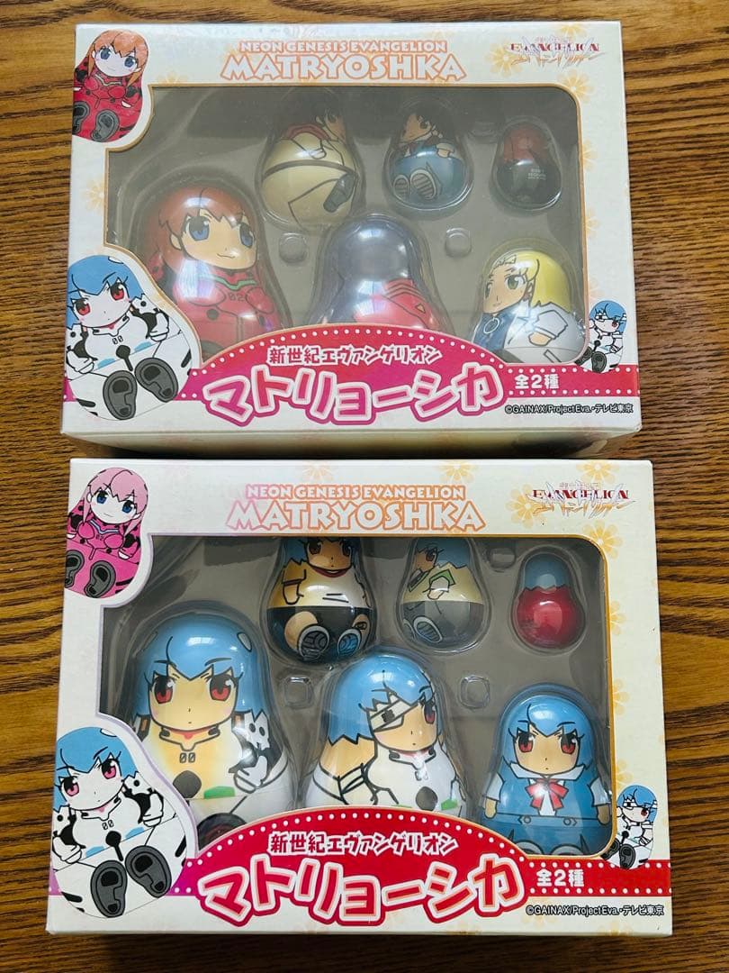新世紀エヴァンゲリオン マトリョーシカ 全2種セット