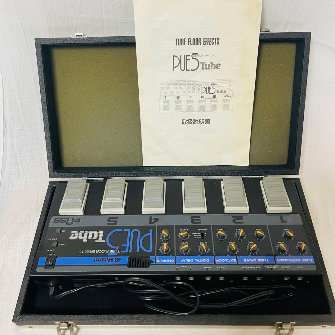 Maxon PUE5 Tube チューブフロアエフェクター ケース付 説明書付