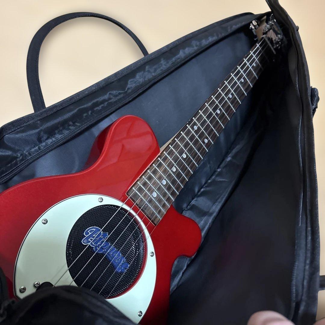 Pignose（ピグノーズ）PGG-200 アンプ内蔵ミニギター CAレッド