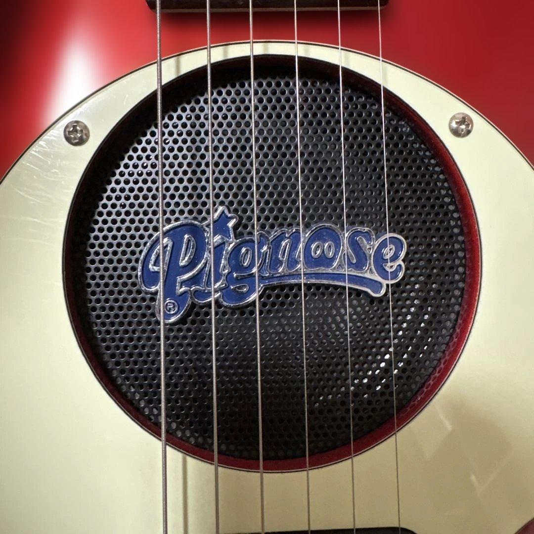 Pignose（ピグノーズ）PGG-200 アンプ内蔵ミニギター CAレッド