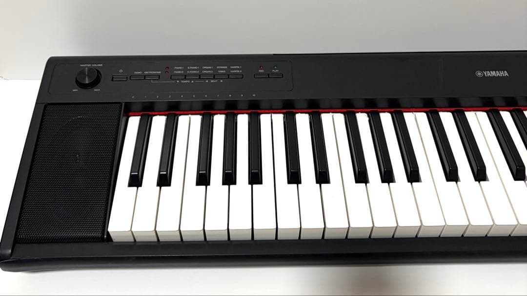 美品YAMAHA ヤマハ NP-12 電子キーボード 電子ピアノ＆ソフトケース付