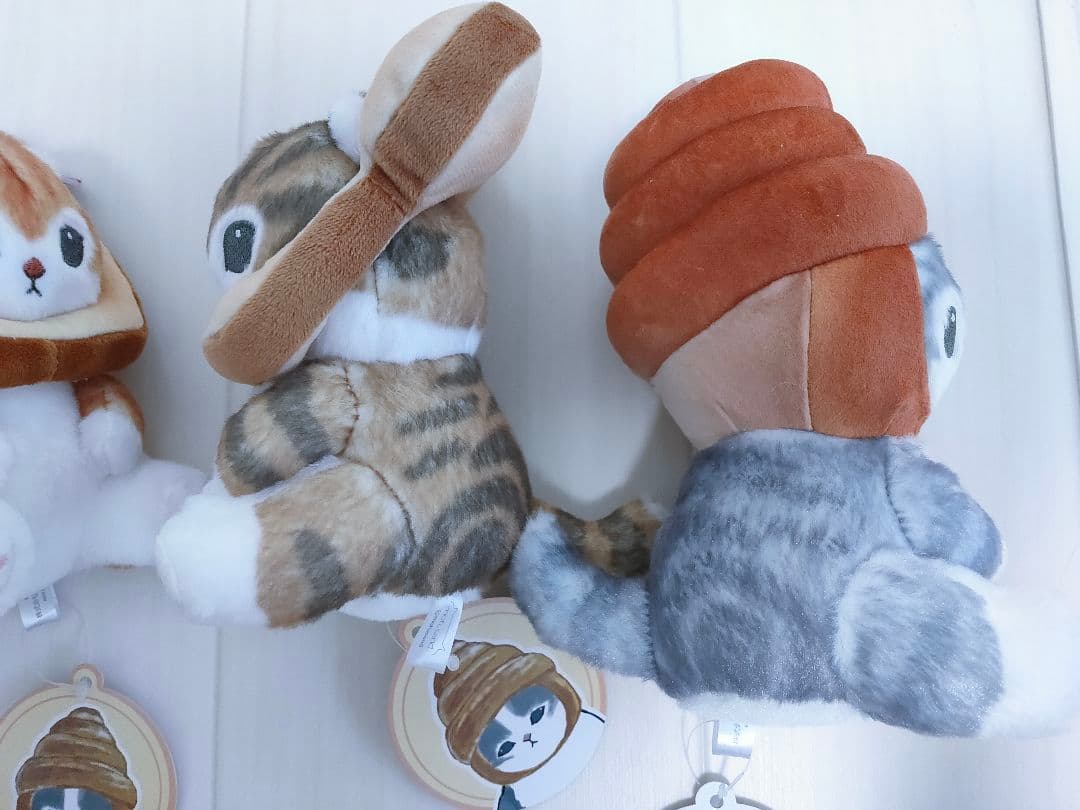 モフサンド パンにゃん ぬいぐるみ 全4種セット mofusand ねこ ネコ