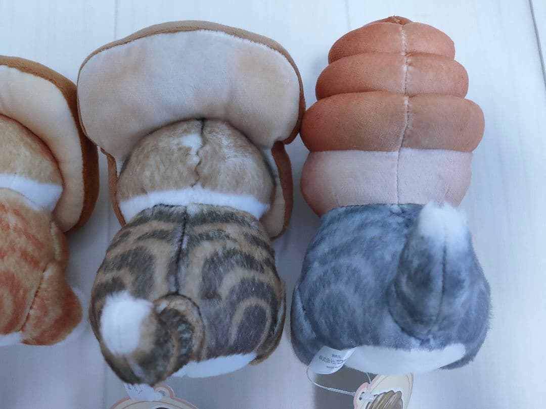 モフサンド パンにゃん ぬいぐるみ 全4種セット mofusand ねこ ネコ