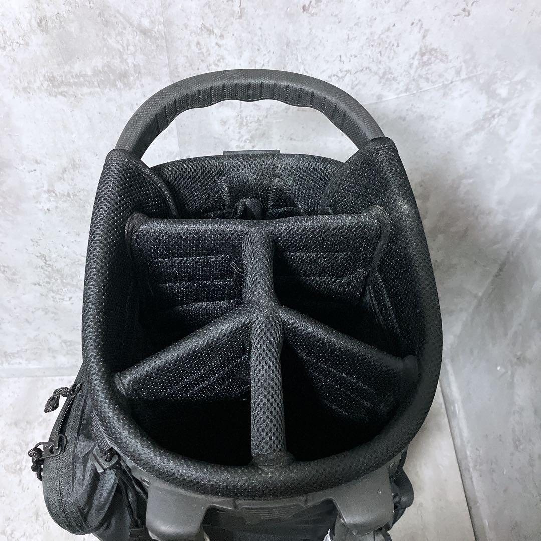 【希少】NEW ERA ニューエラ キャディバッグ　カモ ブラック スタンド式