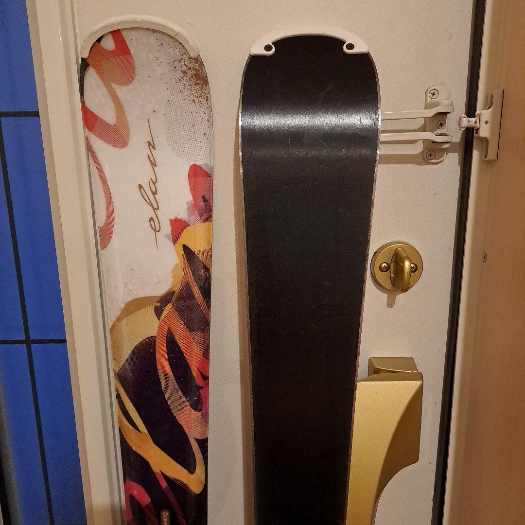 エラン スキー ピンク/ ビンディング付き