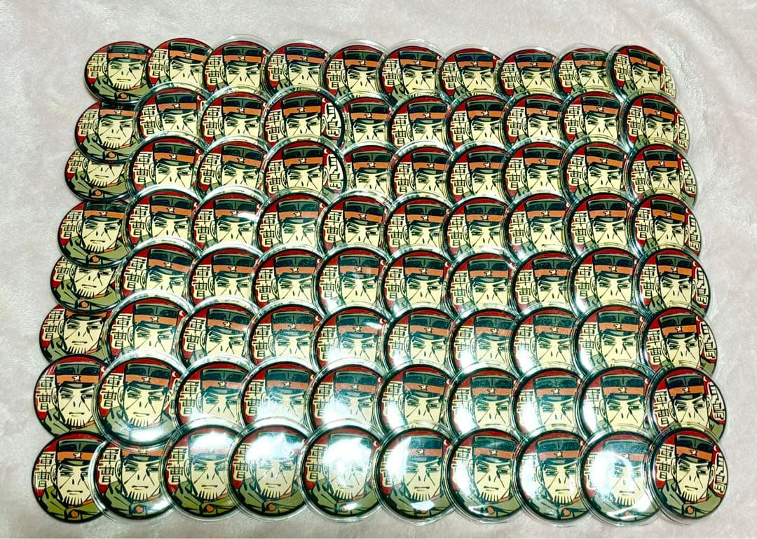 ゴールデンカムイ　月島基　月島軍曹　缶バッジ　軍人ブロマイド