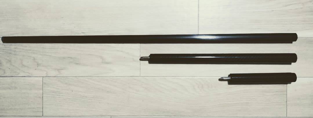 こじろう ビリヤード　カーボン製ジャンプキュー　3ピース