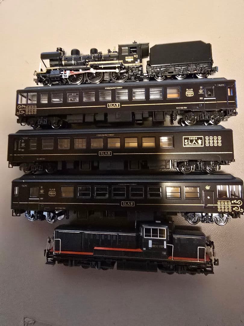 KATO 58654+50系客車セット＋7011-4DE10九州