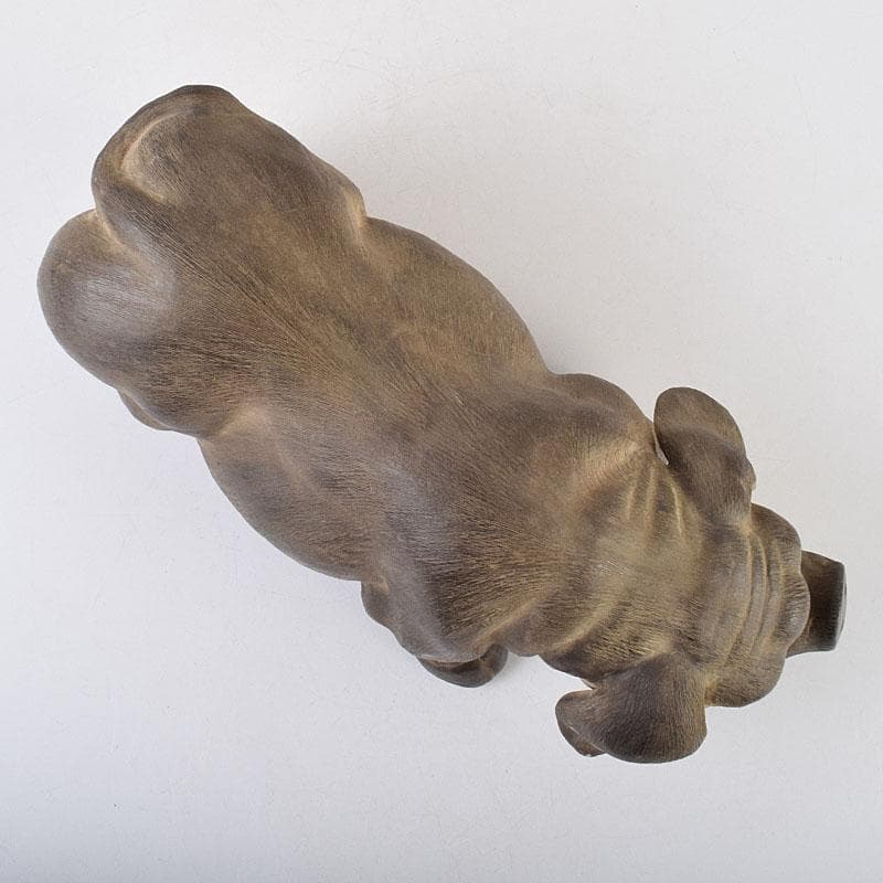 中国　古陶磁　陳鳴遠　朱泥　豚俑　陶俑　置物　V　9208AE