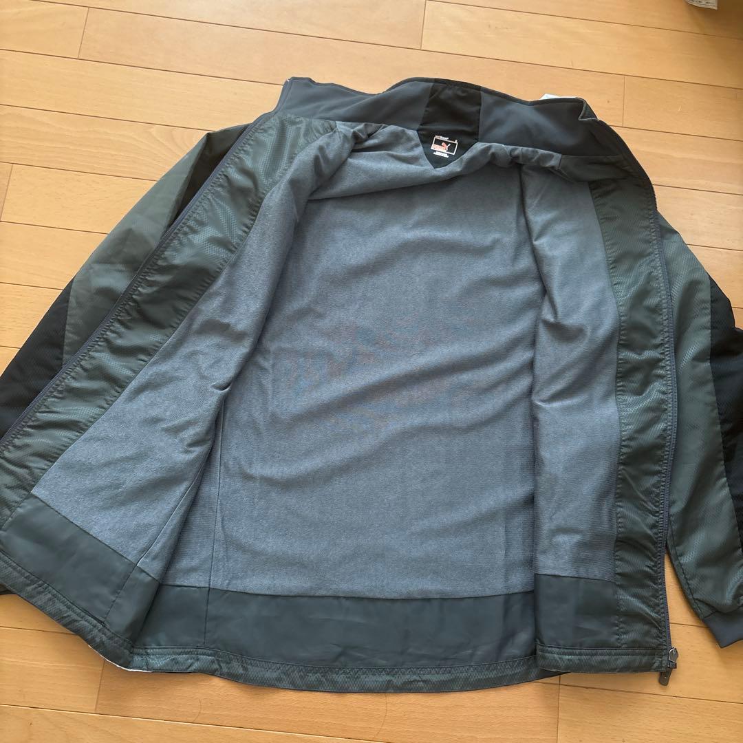 清水エスパルスPuma ウィンドブレーカー グレー/ブラック　Mサイズ