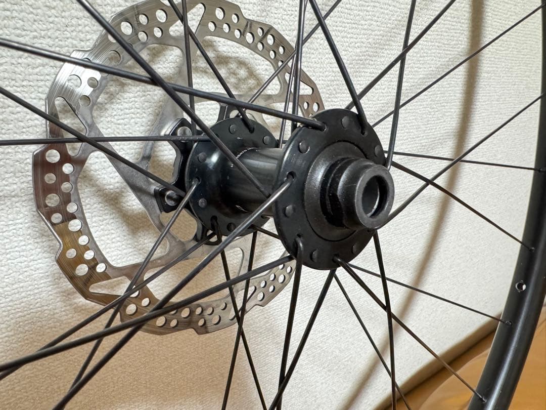 Shimano RS470 ディスクホイール 前後 ローター付 センターロック