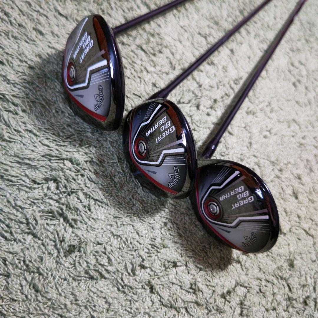 キャロウェイ♥ゴルフクラブ ウッド3本セット