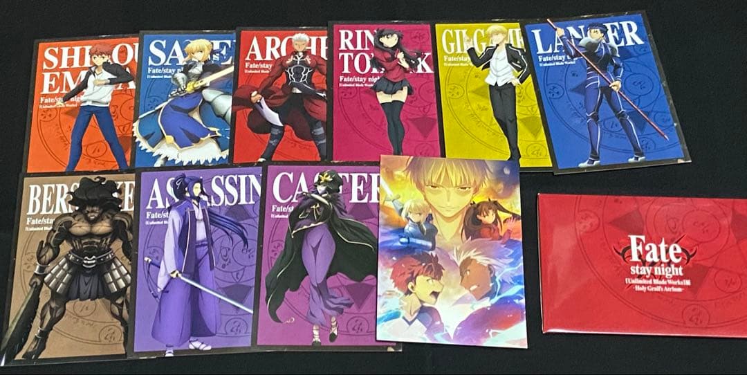 fate fgo ポストカード コースター 色紙 ブロマイド