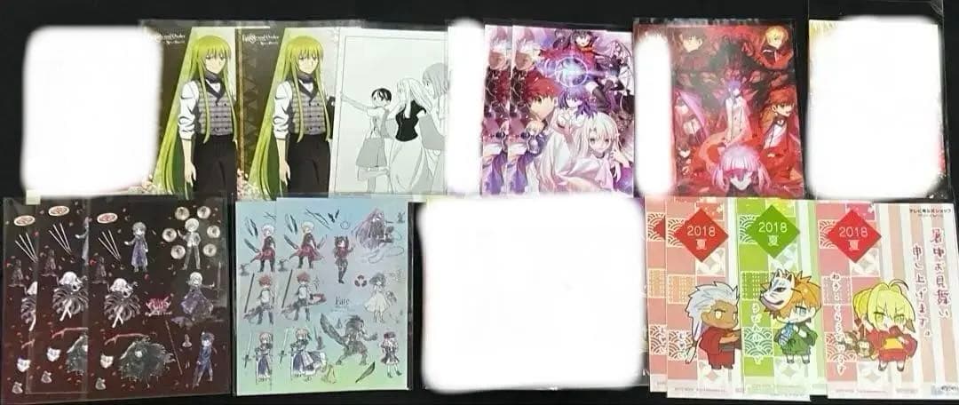fate fgo ポストカード コースター 色紙 ブロマイド