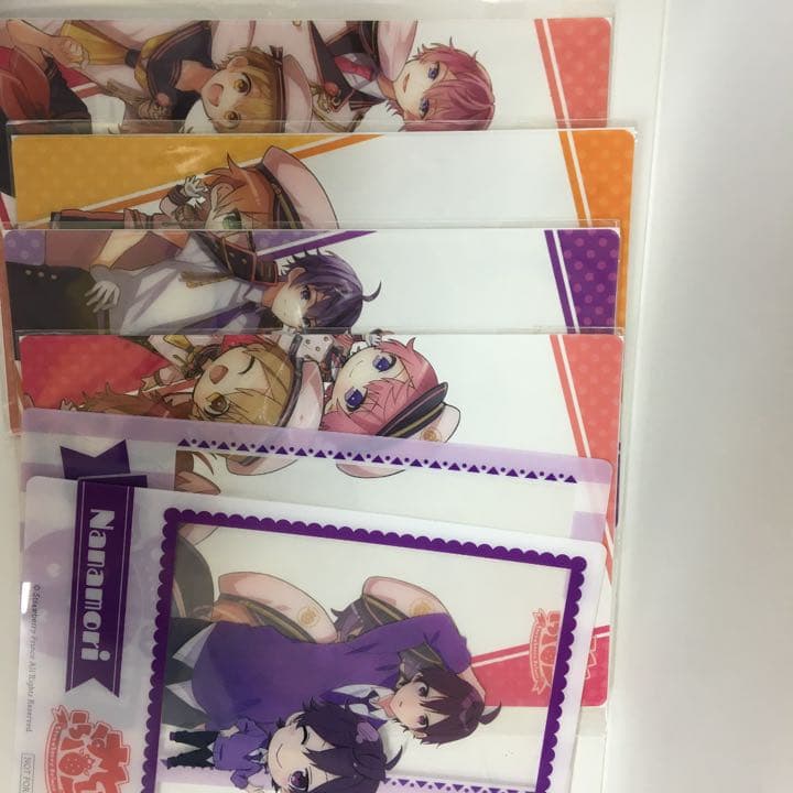 すとろべりーぷりんす 透明カード(4枚のみ未使用)