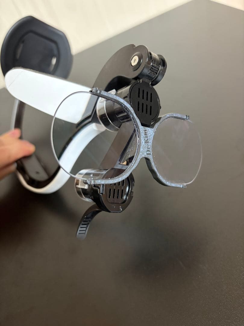 BILUMIX ヘッドマウントライト クリアレンズ付き　歯科　ルーペ