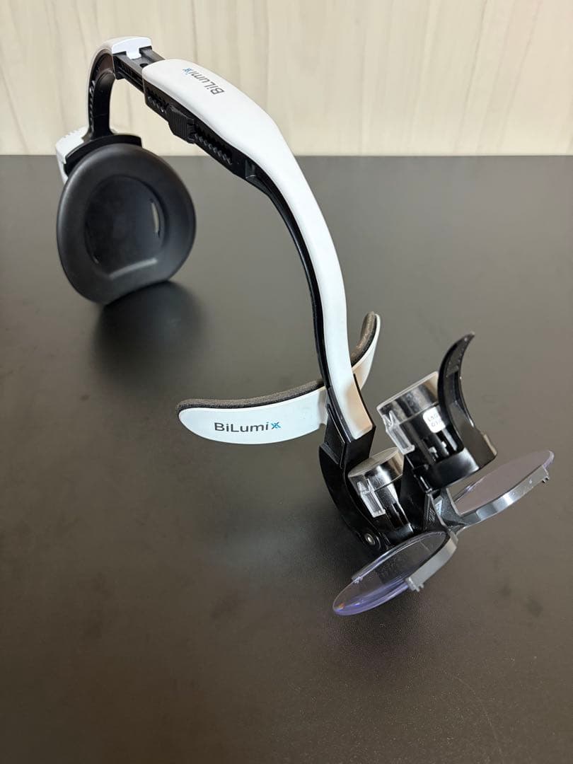 BILUMIX ヘッドマウントライト クリアレンズ付き　歯科　ルーペ