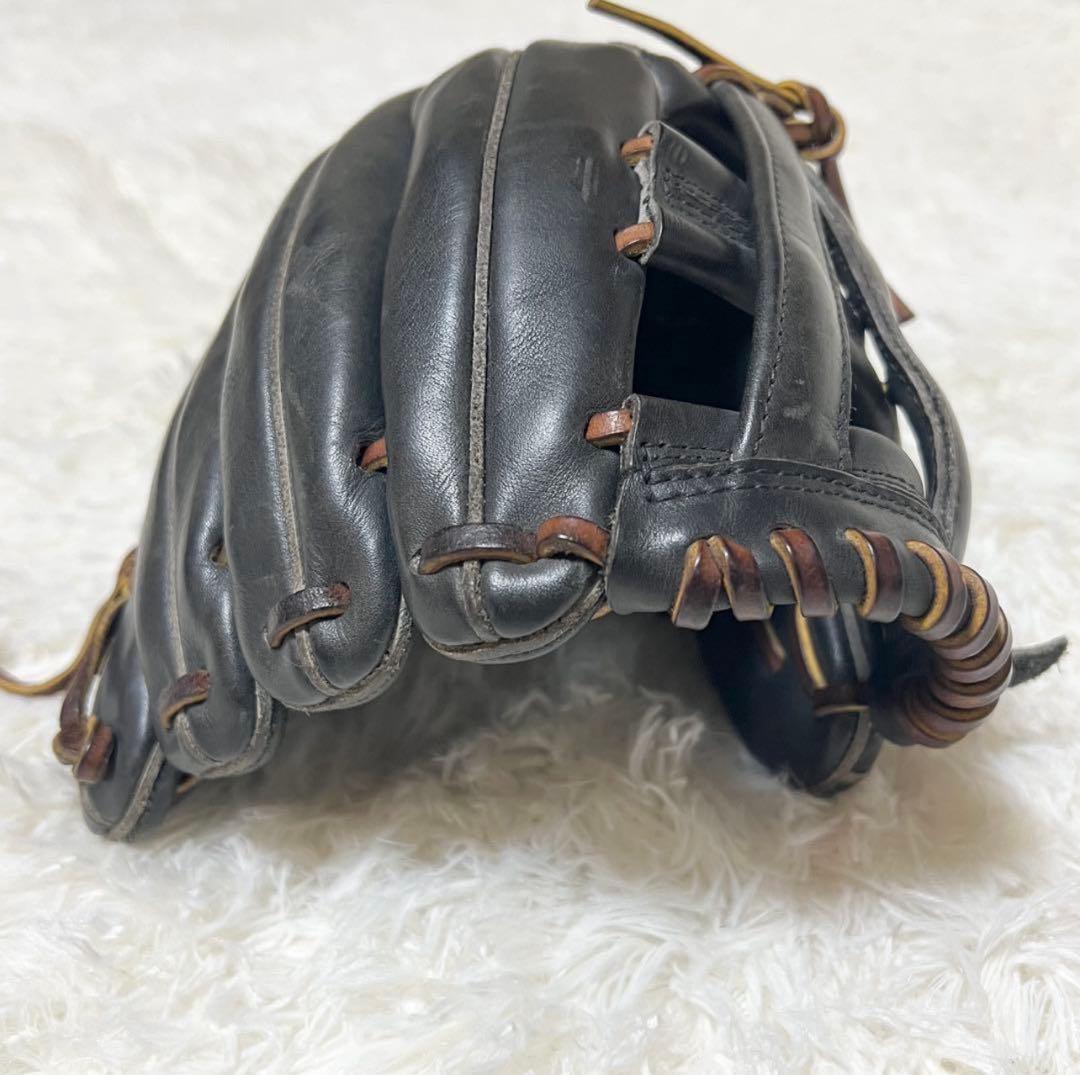 【美品】 AMBITIOUS アンビシャス 硬式用　グローブ 左投げ　ASICS