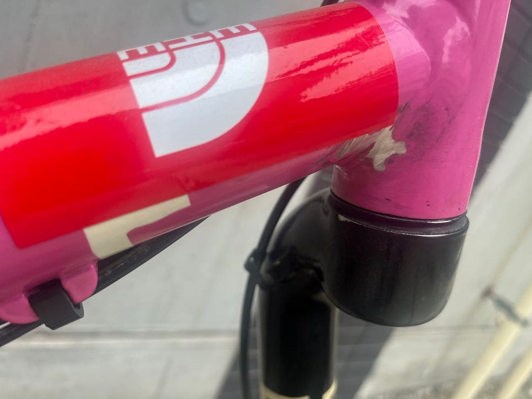 キャノンデールフーリガン9 サクラピンク油圧ブレーキ他カスタム多数