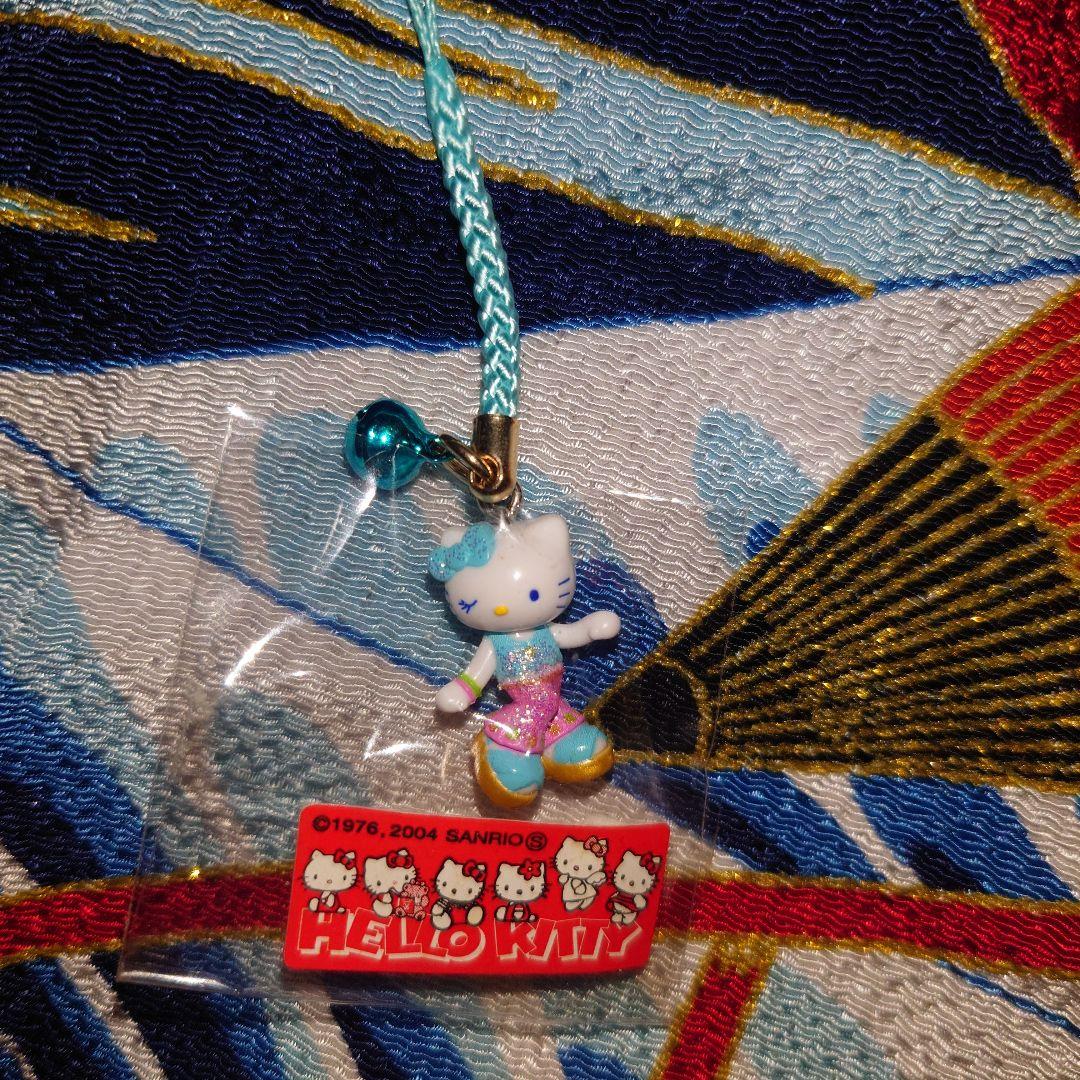 ハローキティ根付　キティ&ミミィ　脚長　KITTY&MIMMY　ミミィ2004年