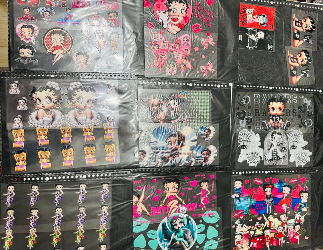 ベティ　転写シール　大量セット　ペンラ　ハーフ　カプラ　約700枚