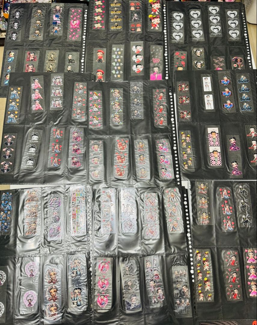 ベティ　転写シール　大量セット　ペンラ　ハーフ　カプラ　約700枚